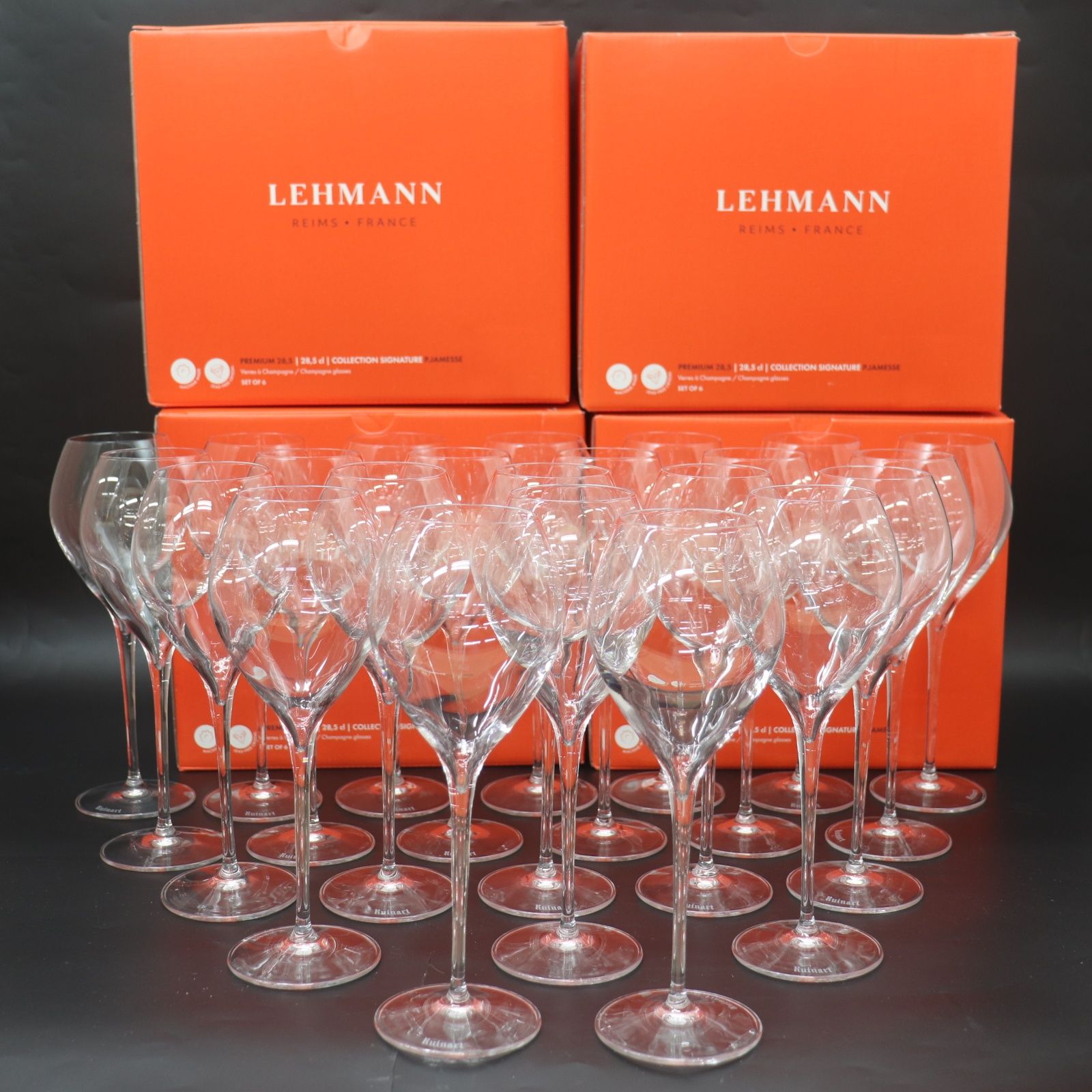 ITFTGG0GLJPK Ruinart ルイナール LEHMANN レーマン ワイングラス 
