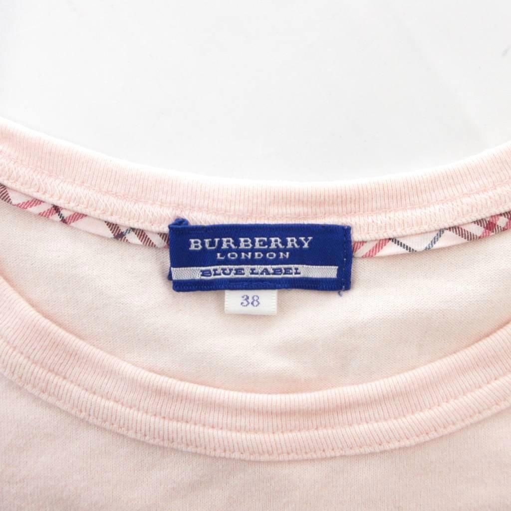 バーバリーブルーレーベル BURBERRY BLUE LABEL 美品 カットソー 半袖