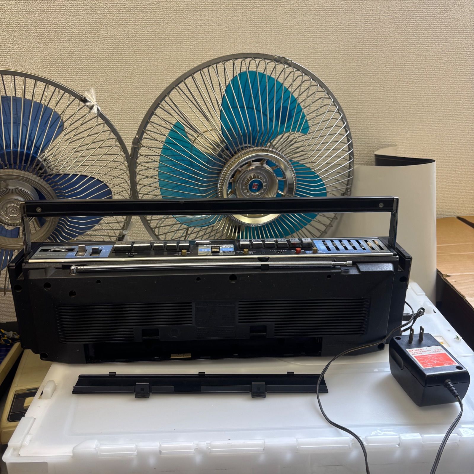 SONY ソニー ステレオラジカセ CFS-W90 昭和レトロ Wキッド - メルカリ