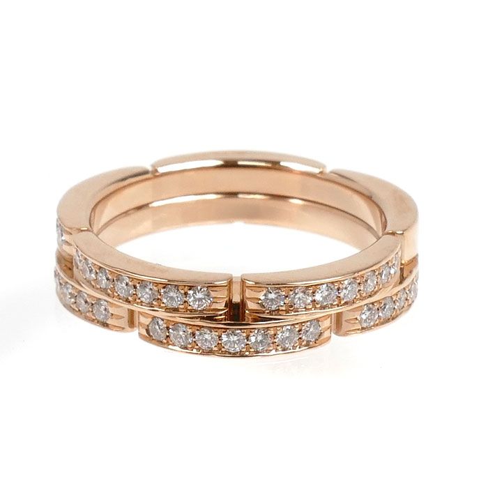 CARTIER カルティエ K18PG ピンクゴールド マイヨンパンテール ハーフ 