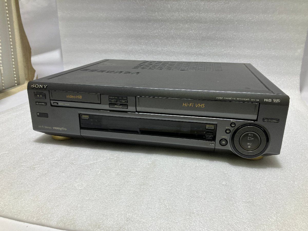 質Banana】通電品 SONY/ソニー ビデオカセットレコーダー WV-H4 レトロ