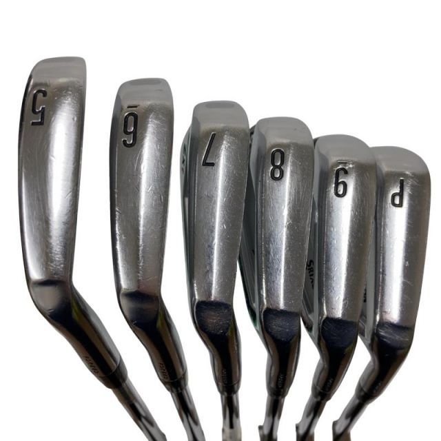 中古】 ダンロップ SRIXON ZX7 6S アイアンセット IR 純正特注シャフト