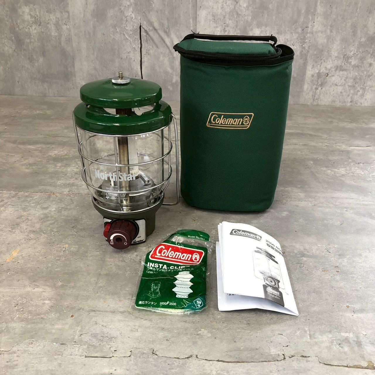 Coleman LPガス northstar ランタン収納ケース箱 マントル付 - メルカリ