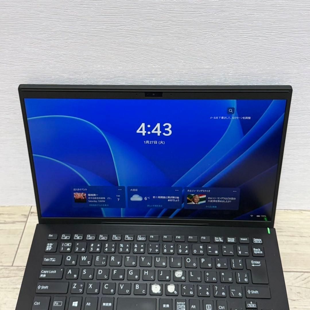 VAIO Pro PK/第8世代i5/SSD256GB/メモリ8G/オフィス Office付き 即納