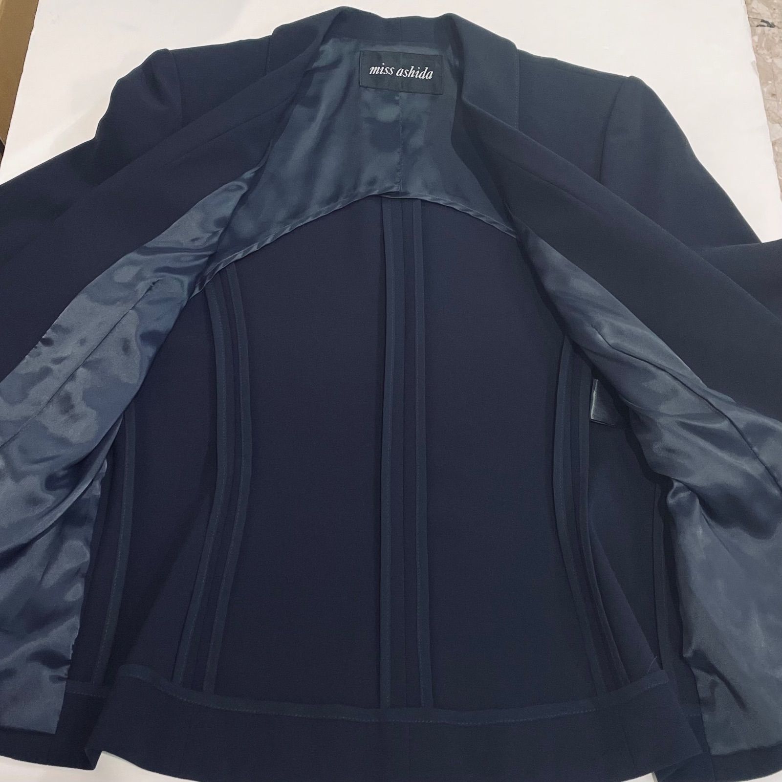 MISS ASIDA ミスアシダ シャールカラー テーラードジャケット 参考定価