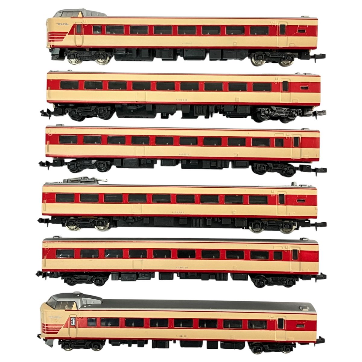 TOMIX 92004 国鉄 381系 特急電車 6両セット 旧製品 Nゲージ 鉄道模型