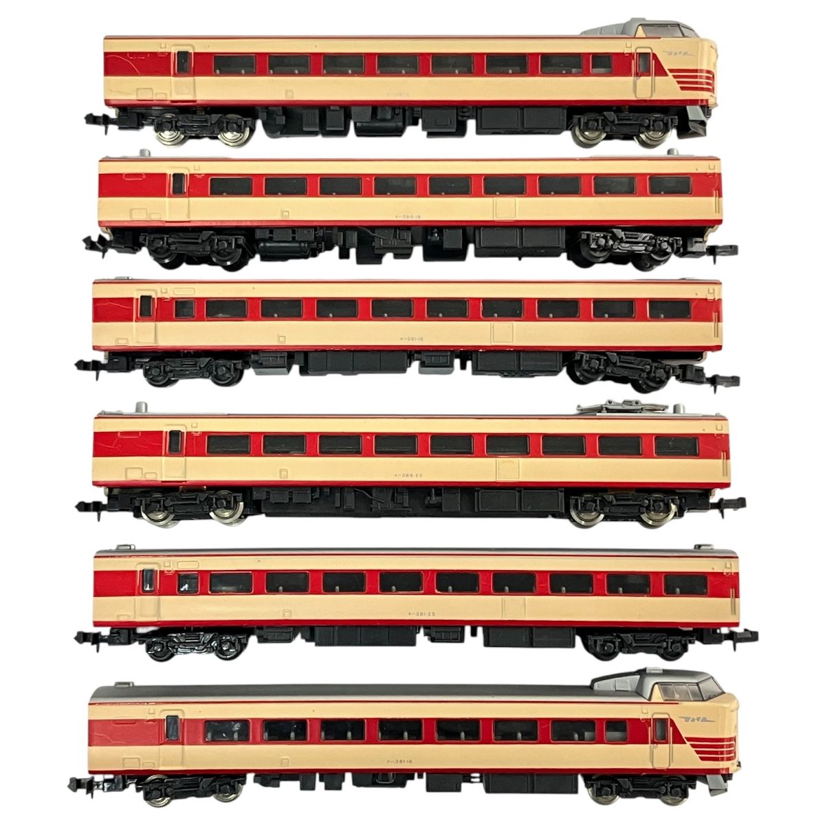 TOMIX 92004 国鉄 381系 特急電車 6両セット 旧製品 Nゲージ 鉄道模型
