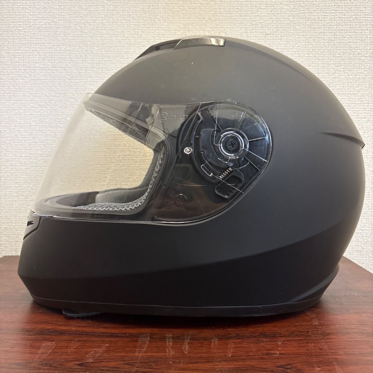 STRAX SF-12 フルフェイスヘルメット マットブラック ヘルメット