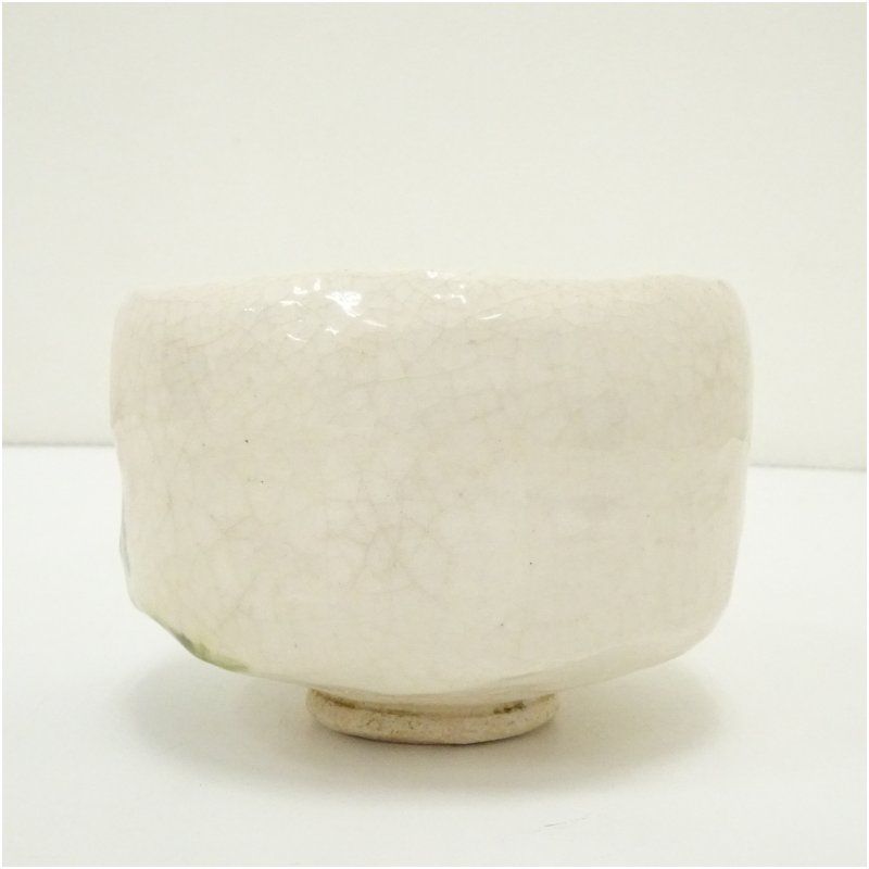 吉村宗楽造 白楽茶碗（箱付） 茶道 抹茶 おしゃれ 抹茶茶碗 抹茶碗 和