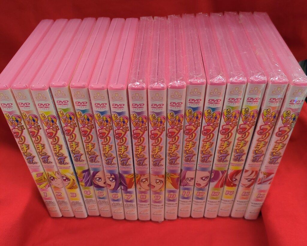 アニメDVD 初回)ドキドキ!プリキュア 全16巻 セット - メルカリ