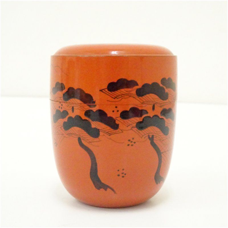 宗峰造 玄々斎好曙棗（共箱） 茶道 茶道具 おしゃれ 茶器 なつめ 茶入