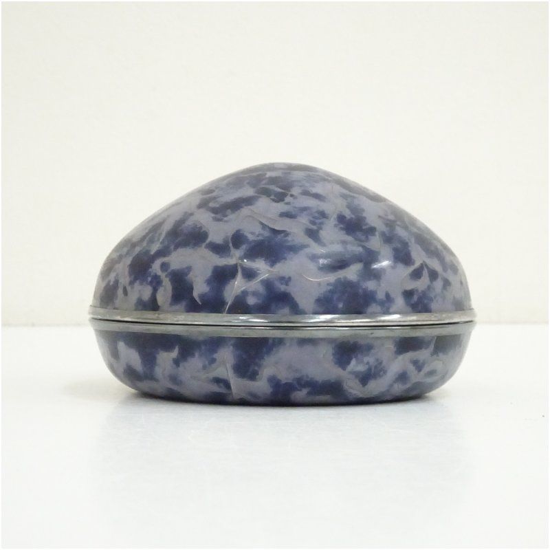 増永陽造 七宝純銀覆輪合子（共箱） 茶道具 茶道 香道 香道具 おしゃれ