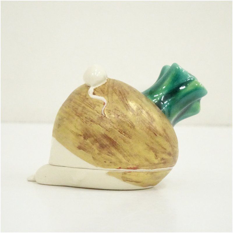 丹山窯 小峠葛芳造 干支子香合（共箱） 茶道具 茶道 香道 香道具