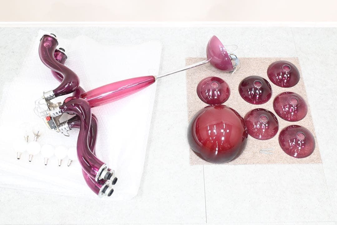 極希少】 VeArt社製 イタリア ヴィンテージ シャンデリア - メルカリ