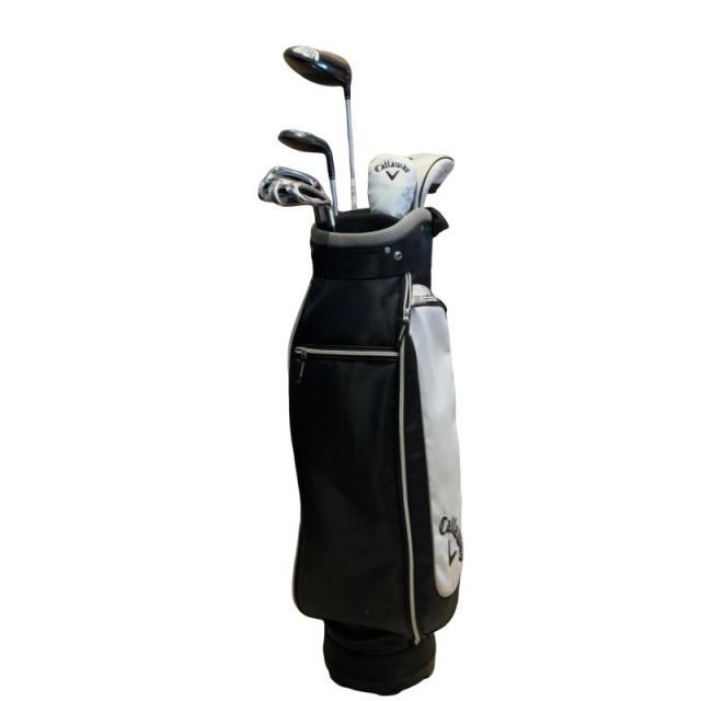 中古】 キャロウェイ SOLAIRE(2016) 8S(キャディバッグ付き) ブラック