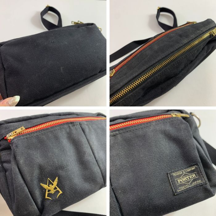 04w5901▽※【中古】STRICT-G×PORTER ウエストバッグ シャアモデル