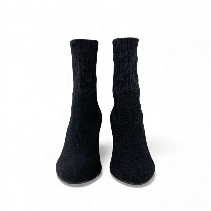 ルイヴィトン LOUIS VUITTON シルエットライン モノグラム ブーツ