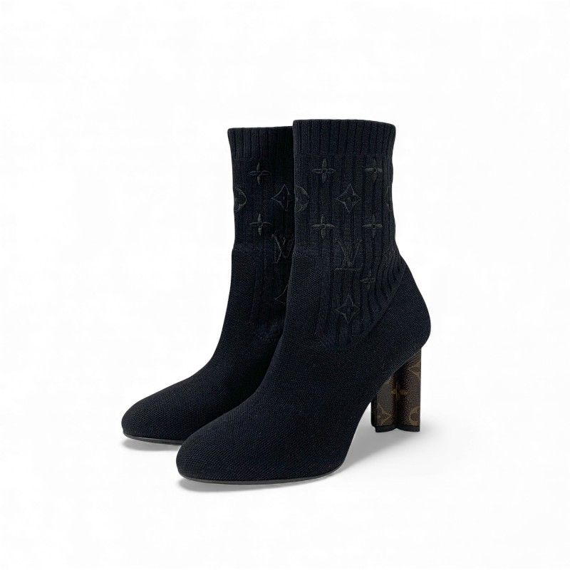 ルイヴィトン LOUIS VUITTON シルエットライン モノグラム ブーツ