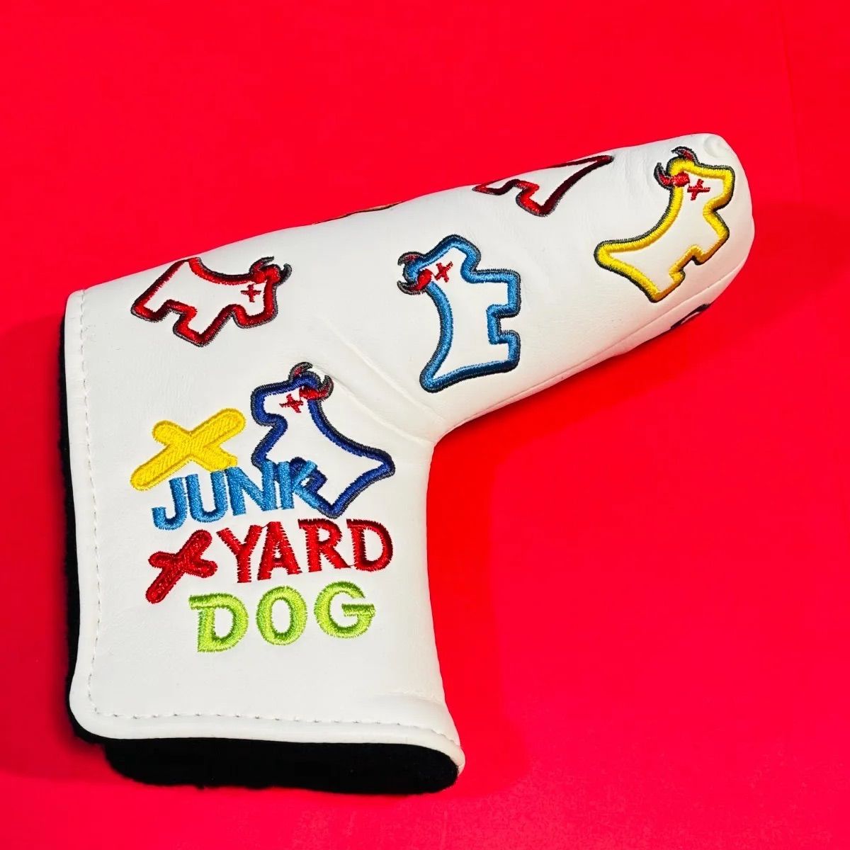 スコッティキャメロン　新作パターカバー　SMALL DOGホワイト　検索スコッチキャメロンパターカバー