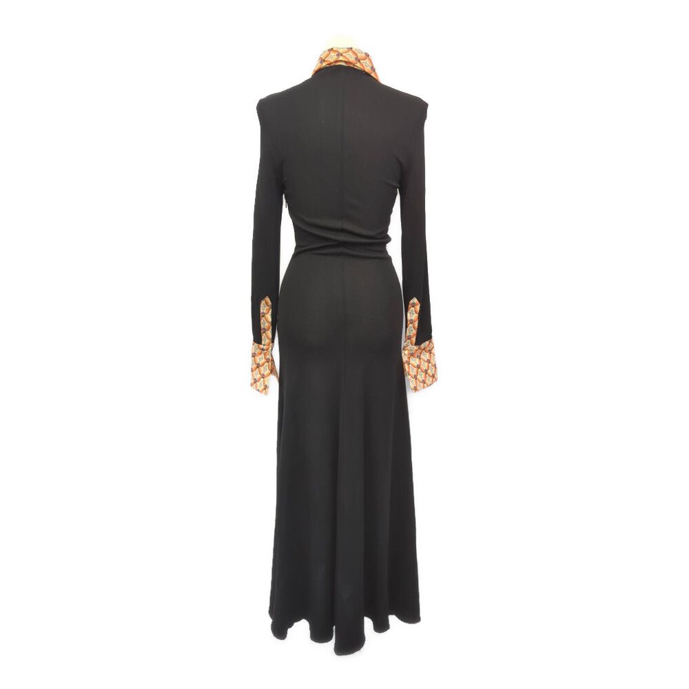 ETRO エトロ フラワーパターン 切り替え シャツ ロングワンピース/232