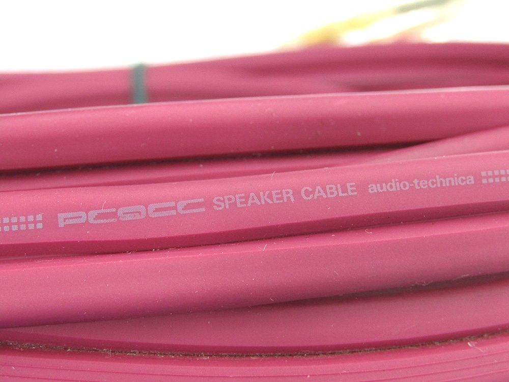 audio-technica オーディオテクニカ スピーカーケーブル2本ペア PCOCC