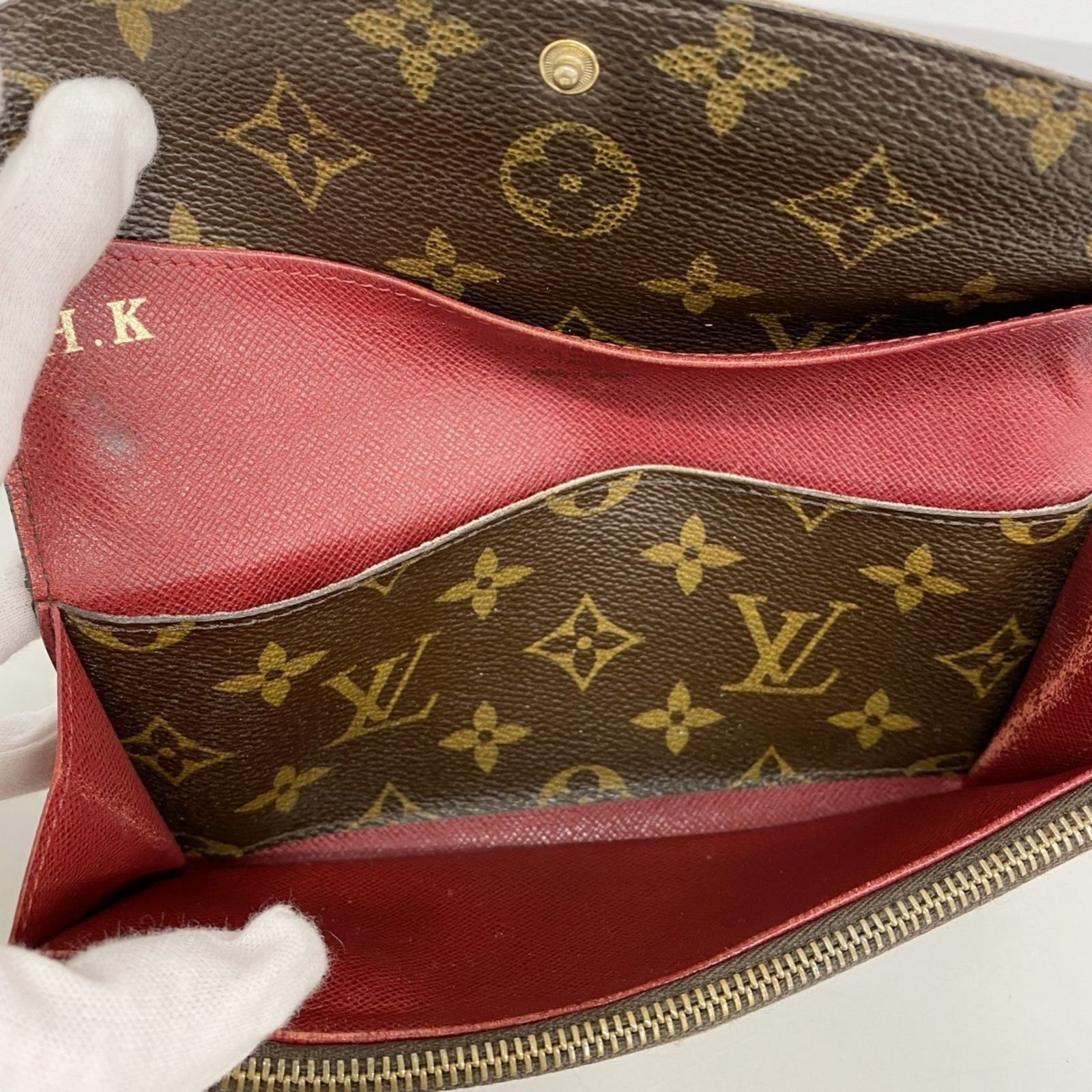 美品✨️ルイヴィトン モノグラムポルトフォイユ エミリー ルージュ M60136 楽天市場】【財布】LOUIS VUITTON ルイ ヴィトン モノグラム