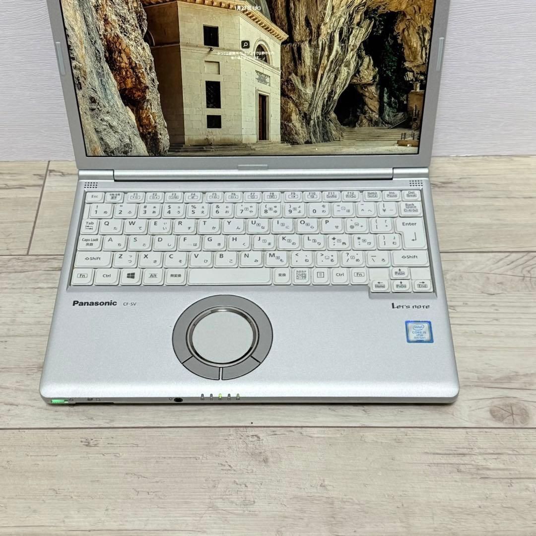 高性能】Let's note SV8/SSD256GB/メモリ8GB/オフィス Office付き 即納