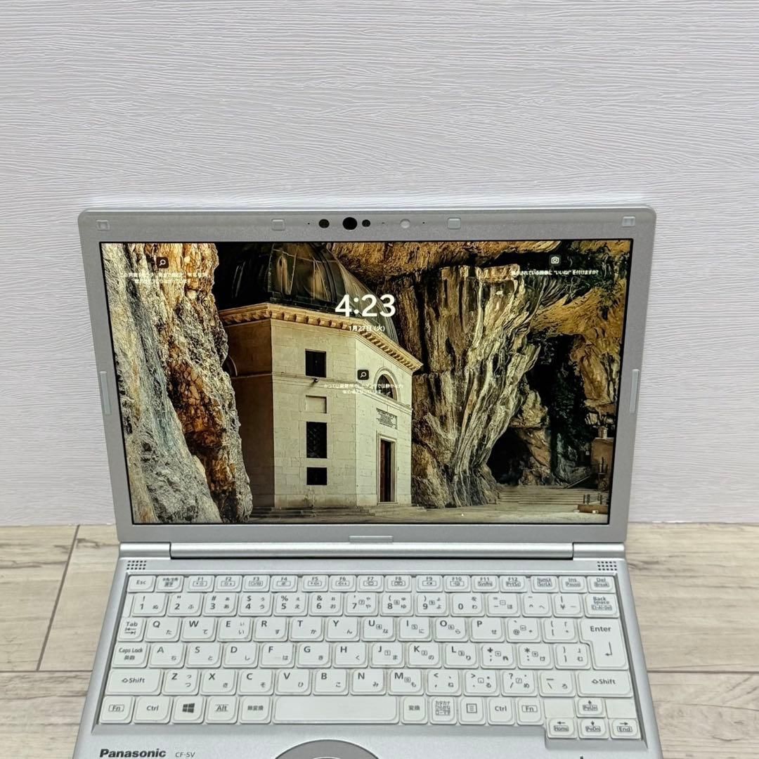 高性能】Let's note SV8/SSD256GB/メモリ8GB/オフィス Office付き 即納