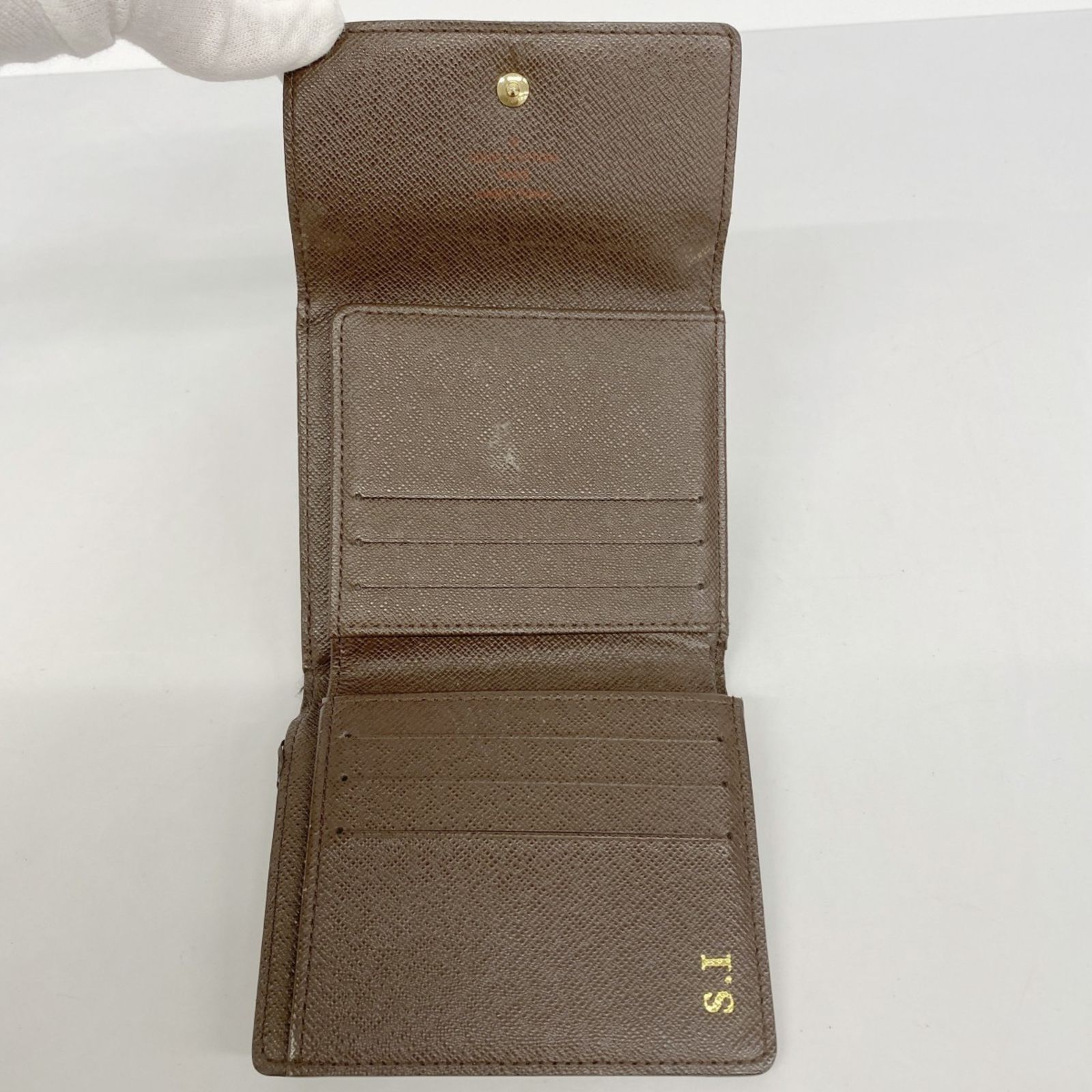 ルイ・ヴィトン(Louis Vuitton) ルイ・ヴィトン 三つ折り財布 ダミエ