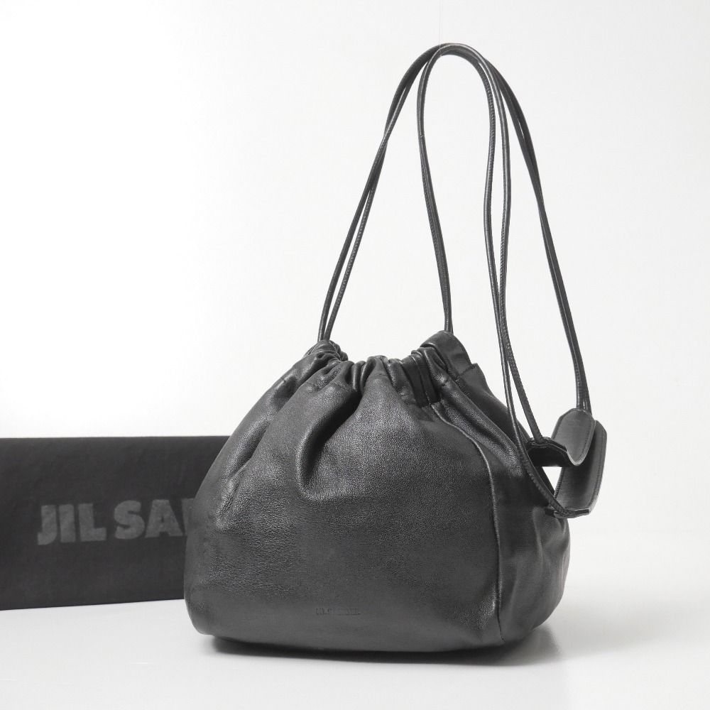 JIL SANDER ジルサンダー ショルダーバッグ 巾着 ワンショルダー