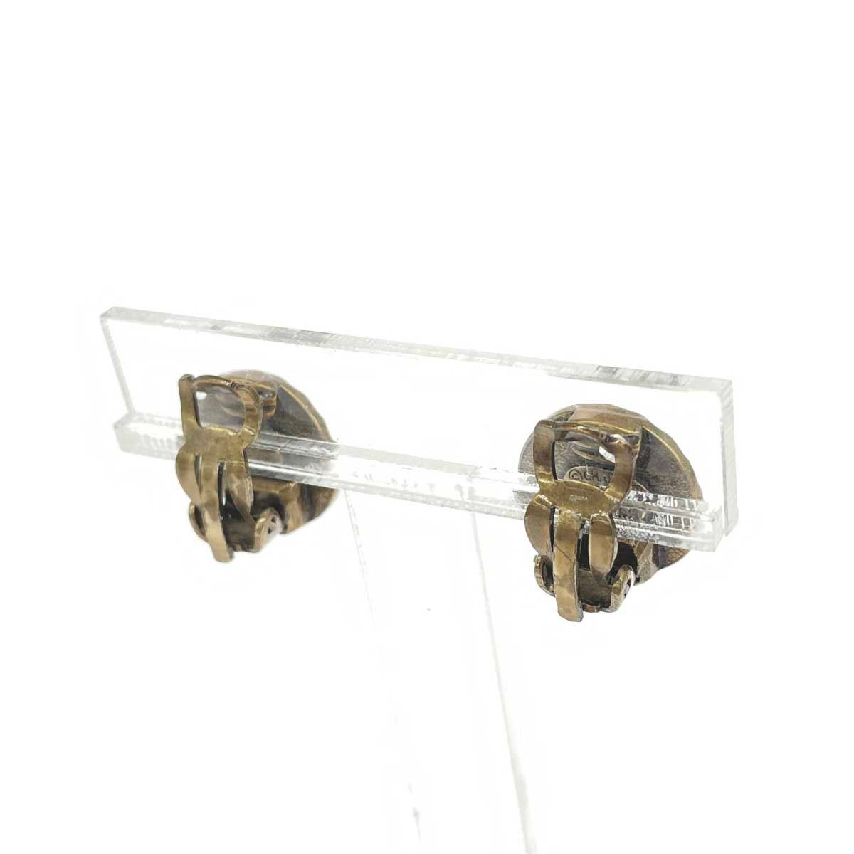 CHANEL シャネル イヤリング ココマーク/フェイクパール/97A CHANEL シャネル イヤリング ココマーク/フェイクパール/97A