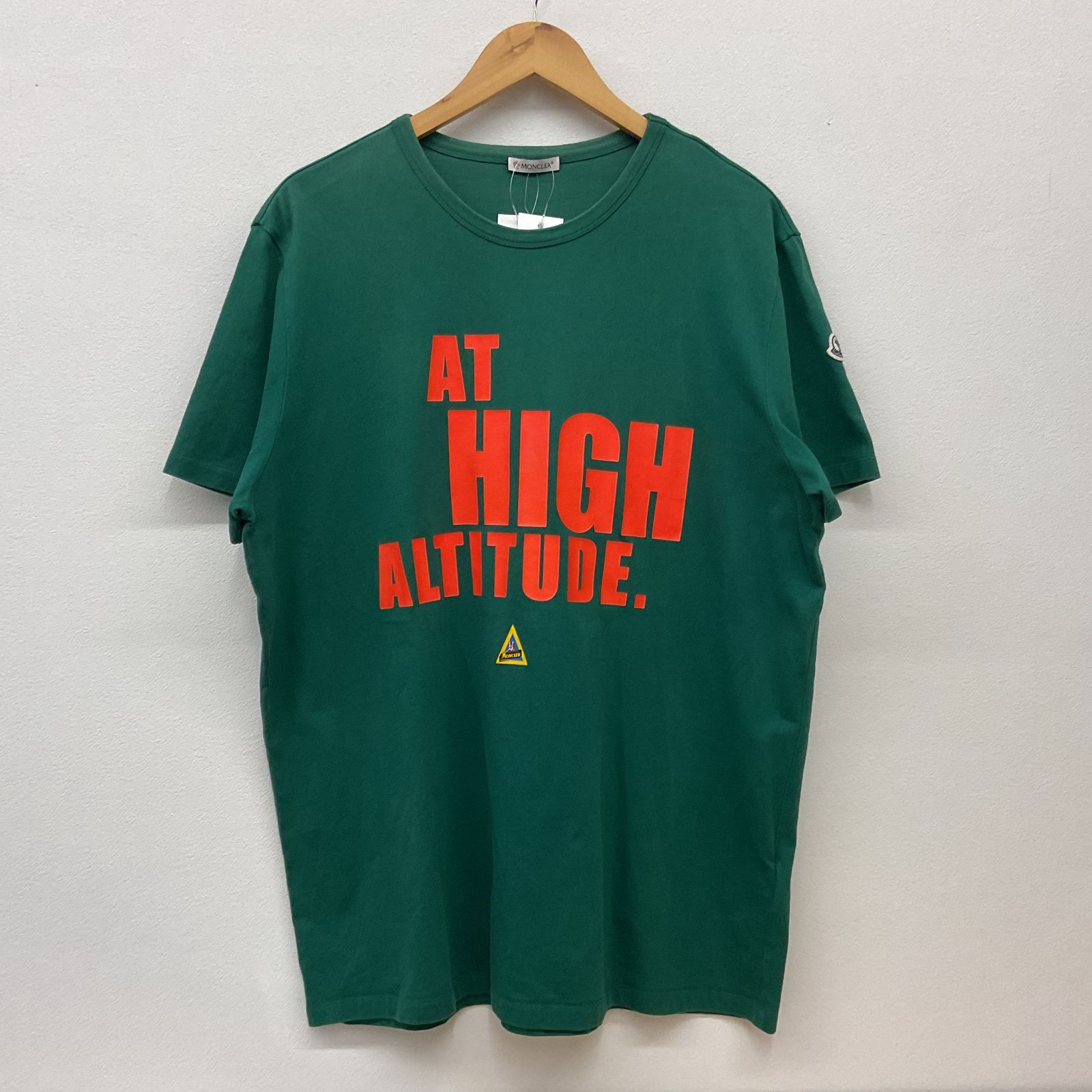 MONCLER 【モンクレール】半袖 Tシャツ グリーン 3XL - メルカリ