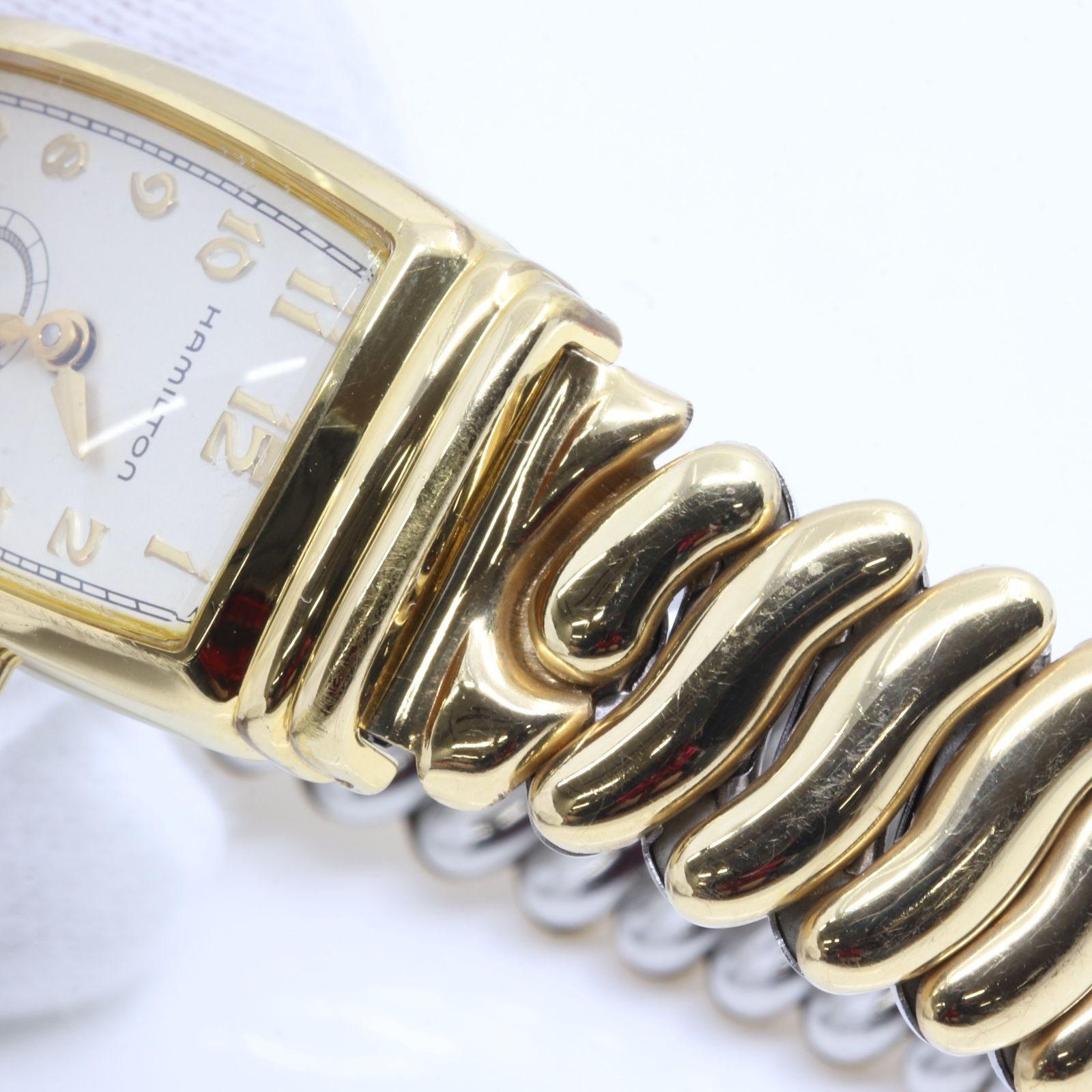 ITP4CP85QDM0 HAMILTON ハミルトン スモセコ SS/GP 6246 シルバー文字