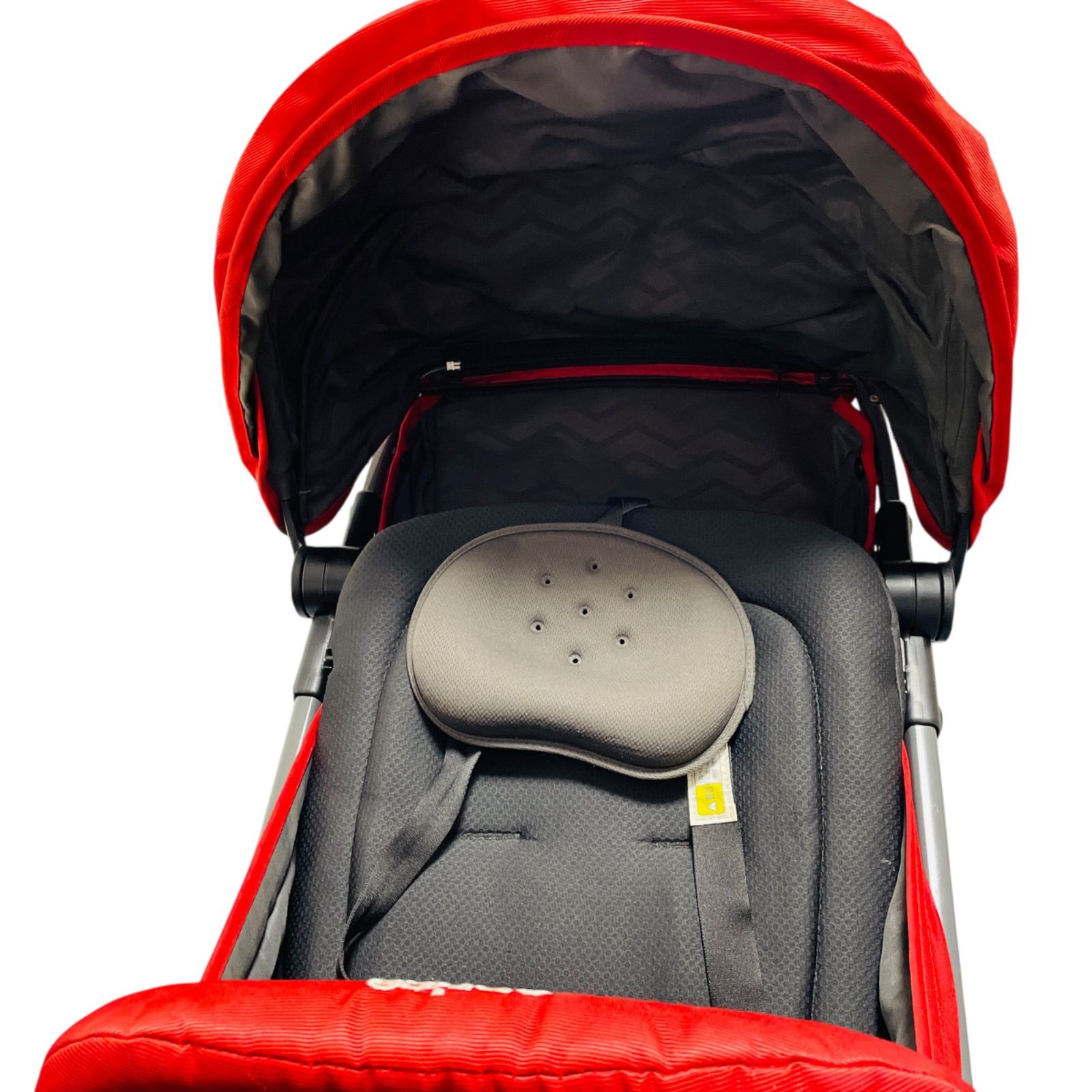 Aprica ナノスマート プラス コンパクト 折りたたみ ベビーカー レッド 