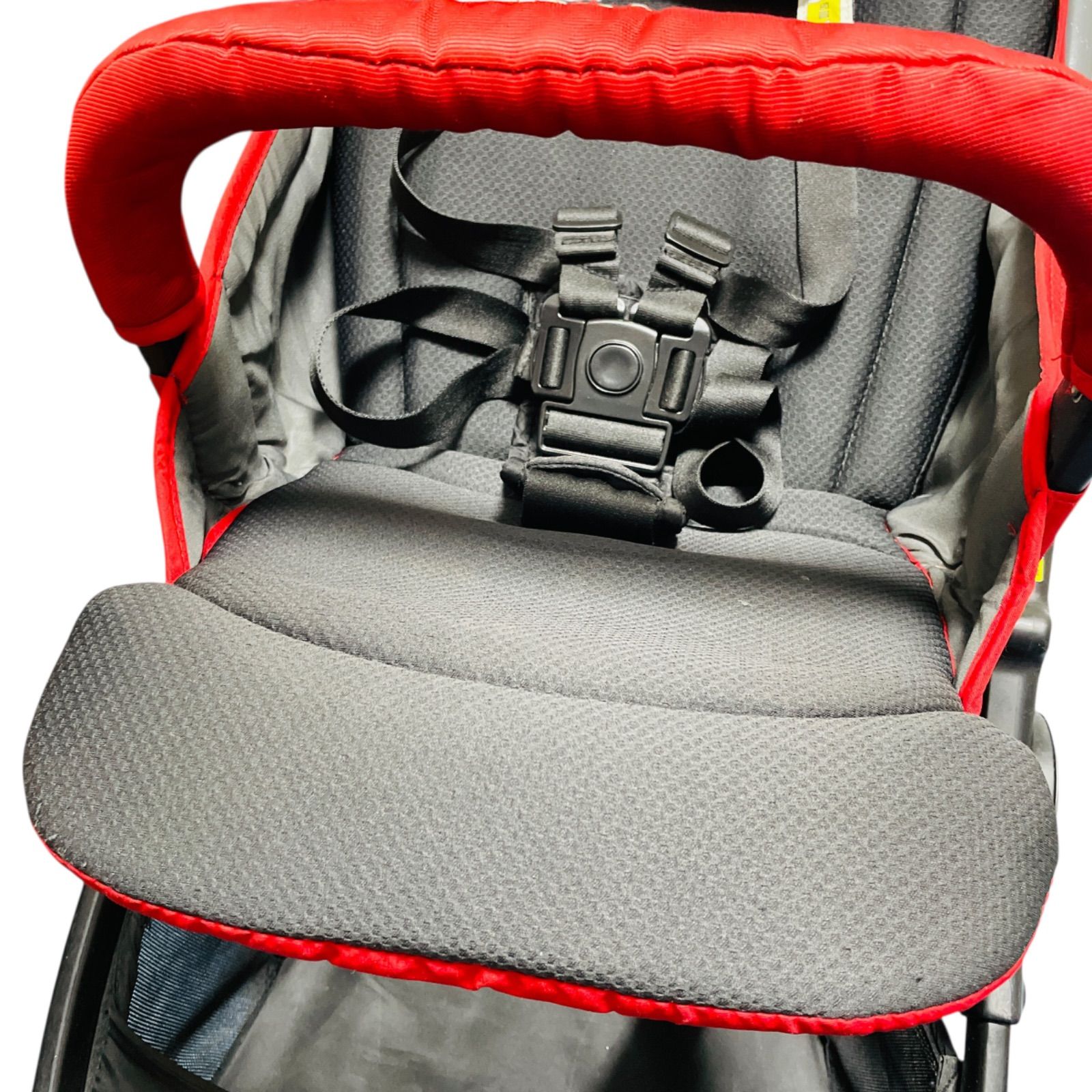 Aprica ナノスマート プラス コンパクト 折りたたみ ベビーカー レッド