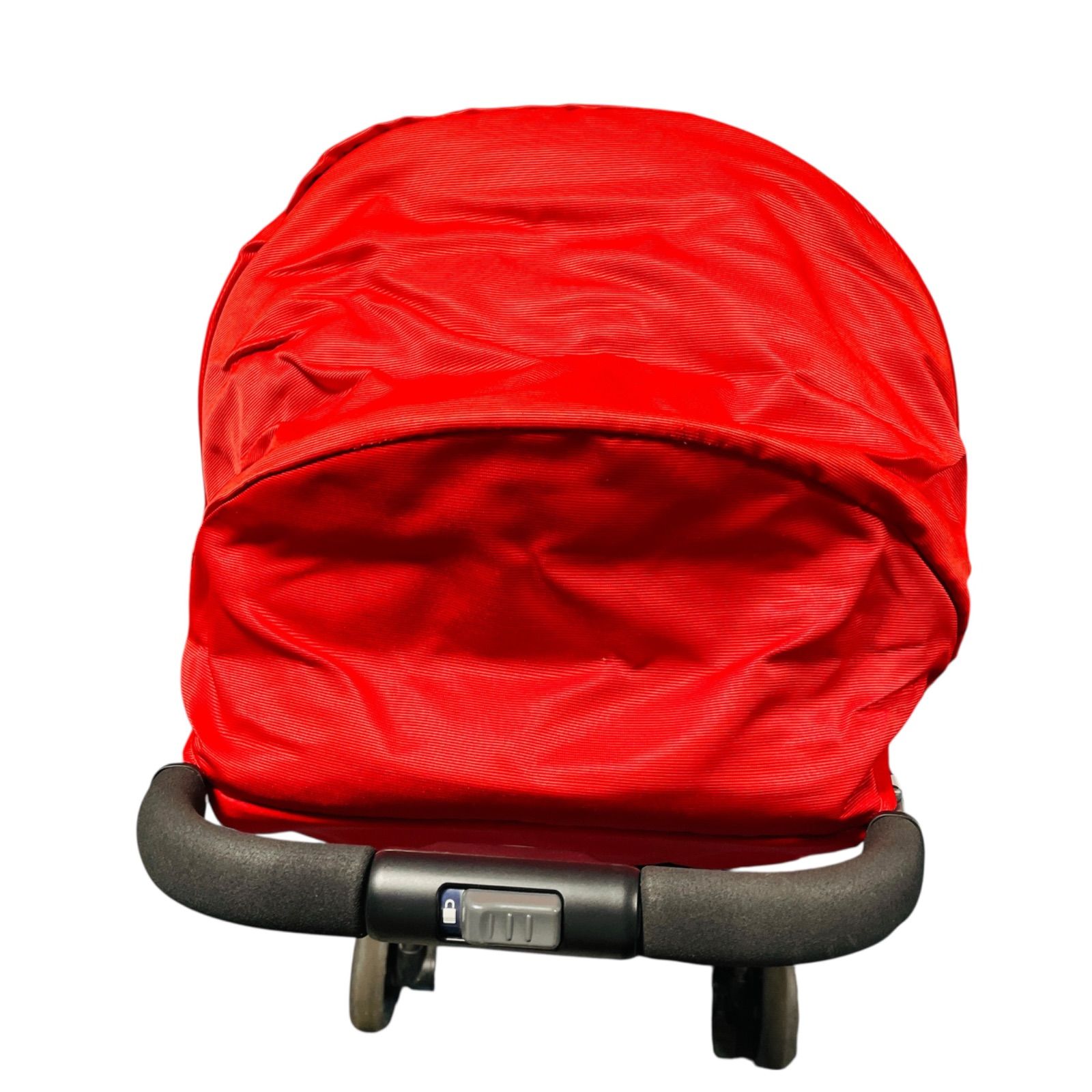 Aprica ナノスマート プラス コンパクト 折りたたみ ベビーカー レッド