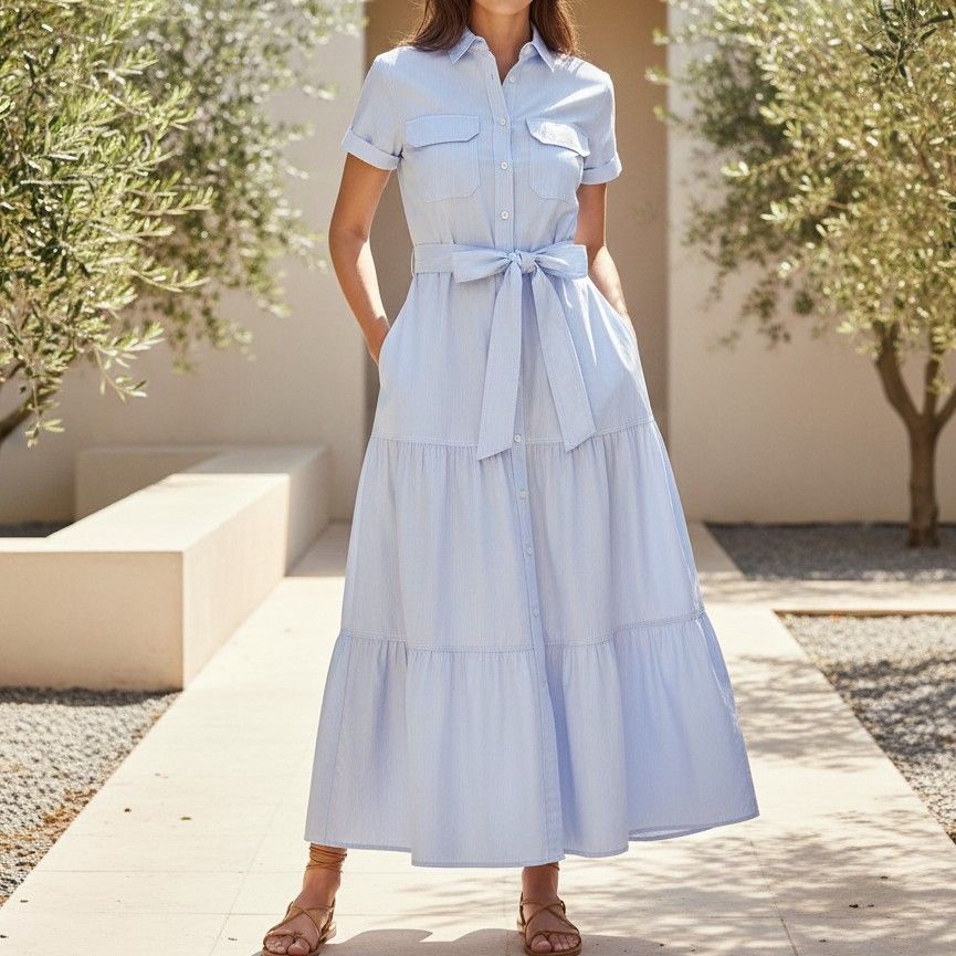 美品 近年モデル 現行 ポロラルフローレン POLO RALPH LAUREN ロング