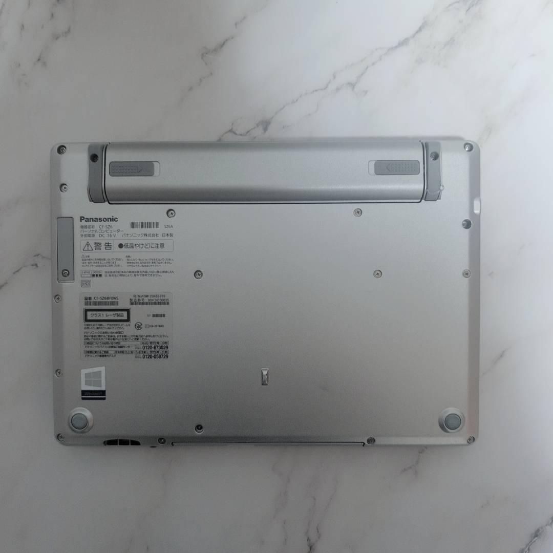 動作確認済み！レッツノートCF-SZ6/Core i5/メモリ8GB/SSD Office付き