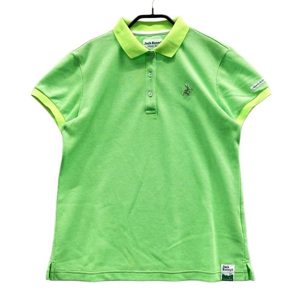 サイズ：2 JACK BUNNY ジャックバニー 半袖ポロシャツ グリーン系