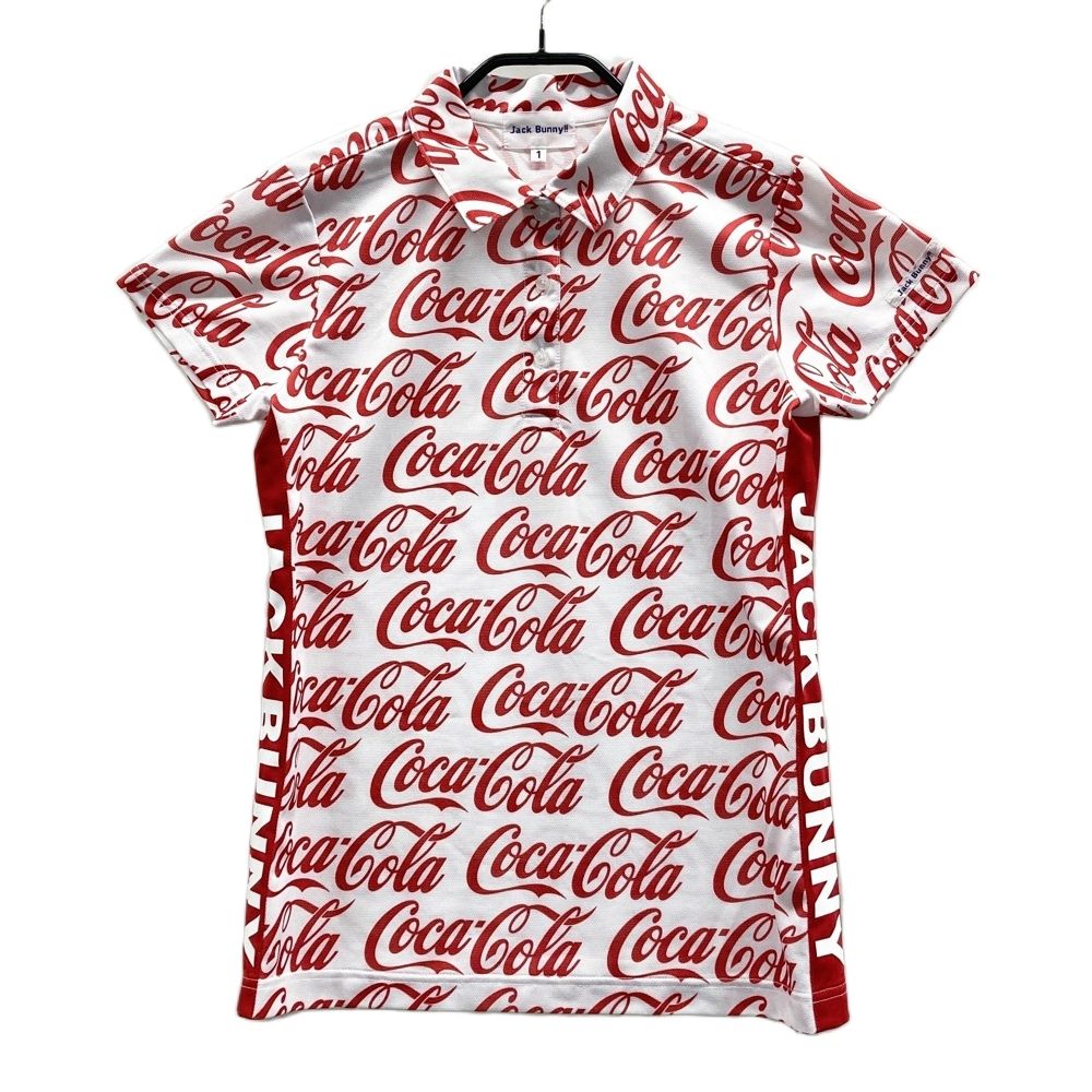 サイズ：1 JACK BUNNY ジャックバニー × コカ・コーラ 半袖ポロシャツ