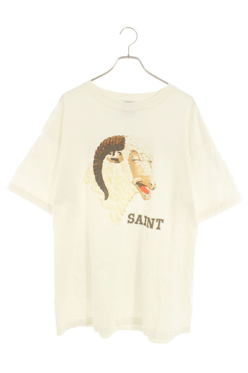 セントマイケル 21AW SM-A21-0000-008 シーププリントTシャツ セントマイケル 21AW SM-A21-0000-008 シーププリントTシャツ