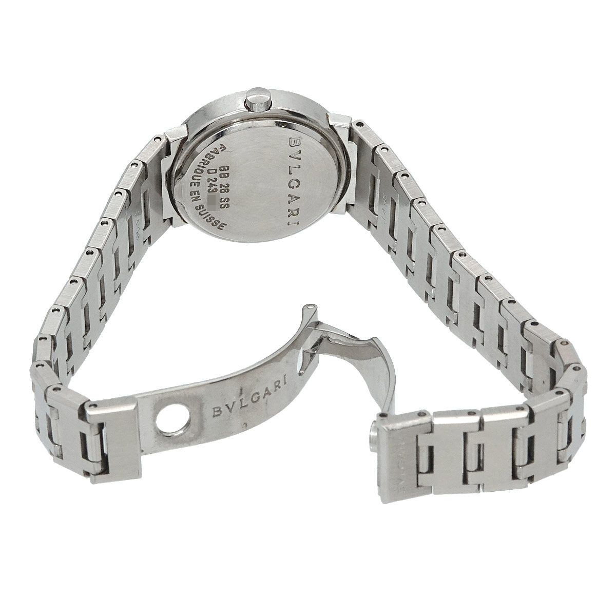 ブルガリ BVLGARI ブルガリブルガリ BB26SS レディース 腕時計 デイト