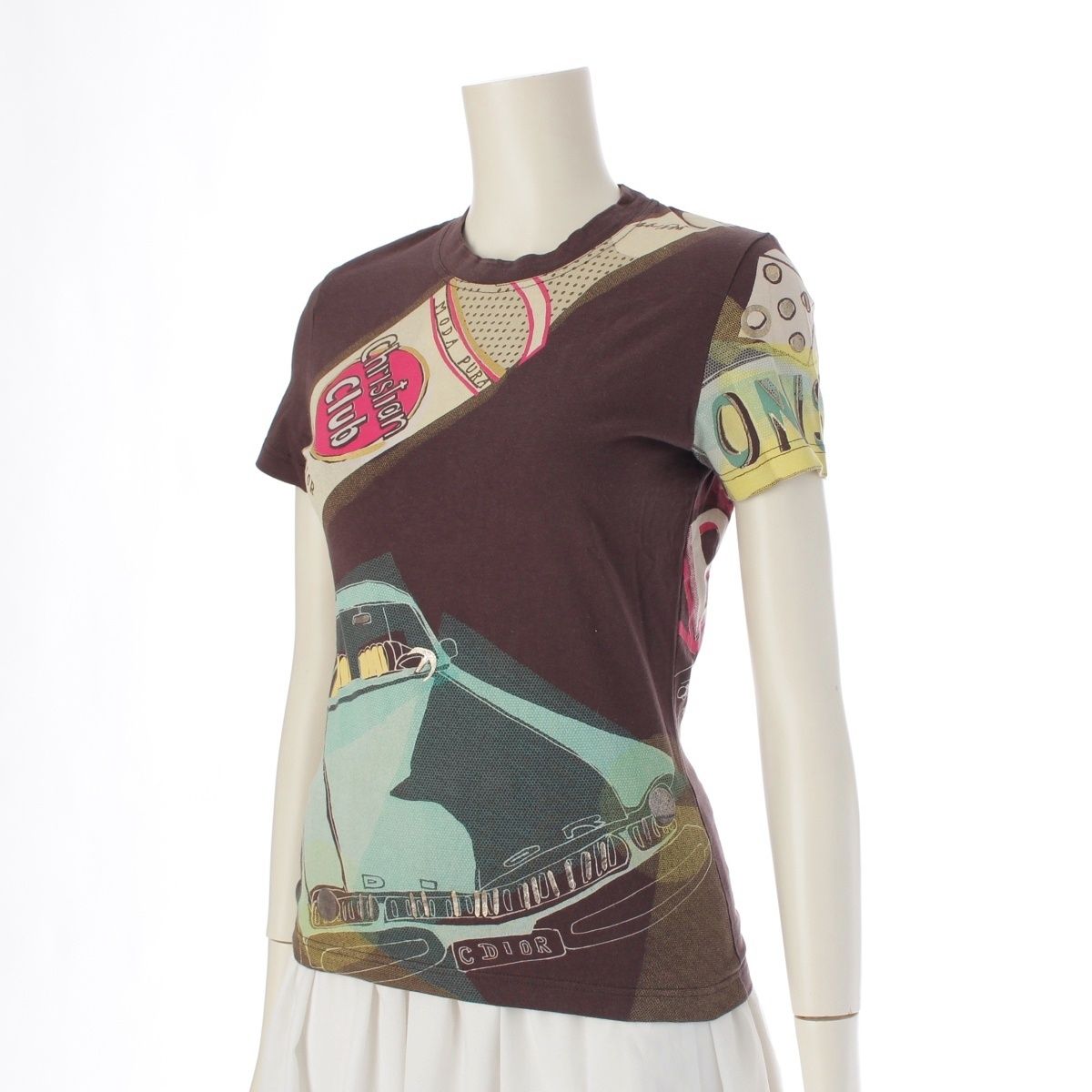 ディオール ガリアーノ期 2002 ストリートシック 半袖Tシャツ ロゴ