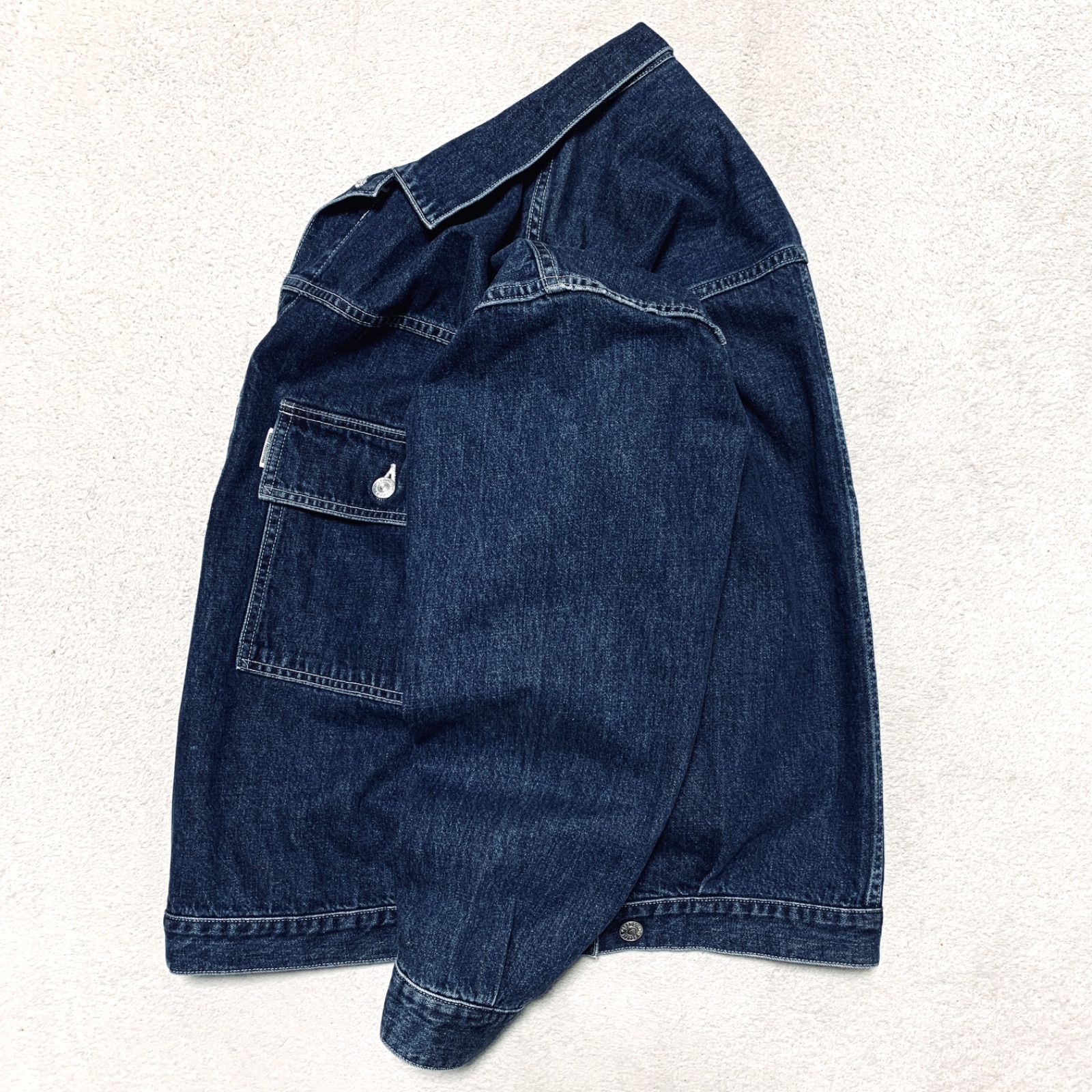 COOTIE PRODUCTIONS Raza Denim Jacket Indigo Fade ラザデニム