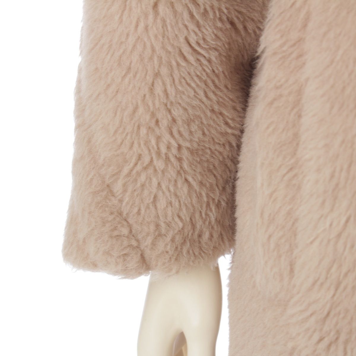 マックスマーラ アルパカ×ウール×シルク テディベア アイコン コート