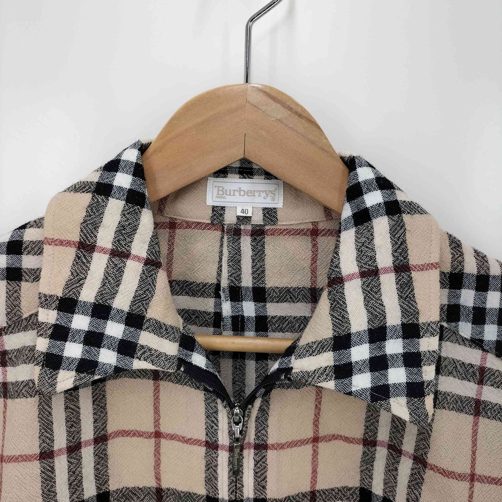 バーバリーズ BURBERRYS 90S ノバチェックスウィングトップ レディース