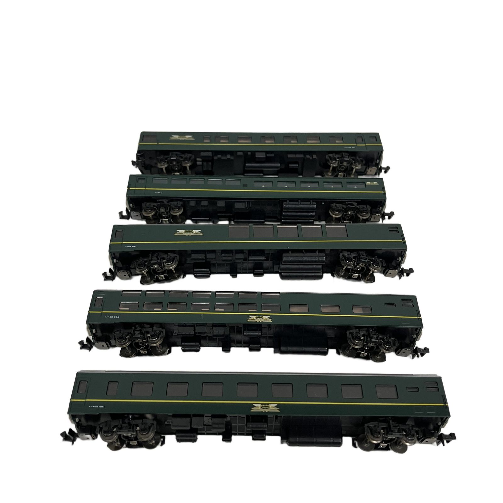 TOMIX 92241 JR 24系25形特急新台客車 (トワイライトエクスプレス)増結