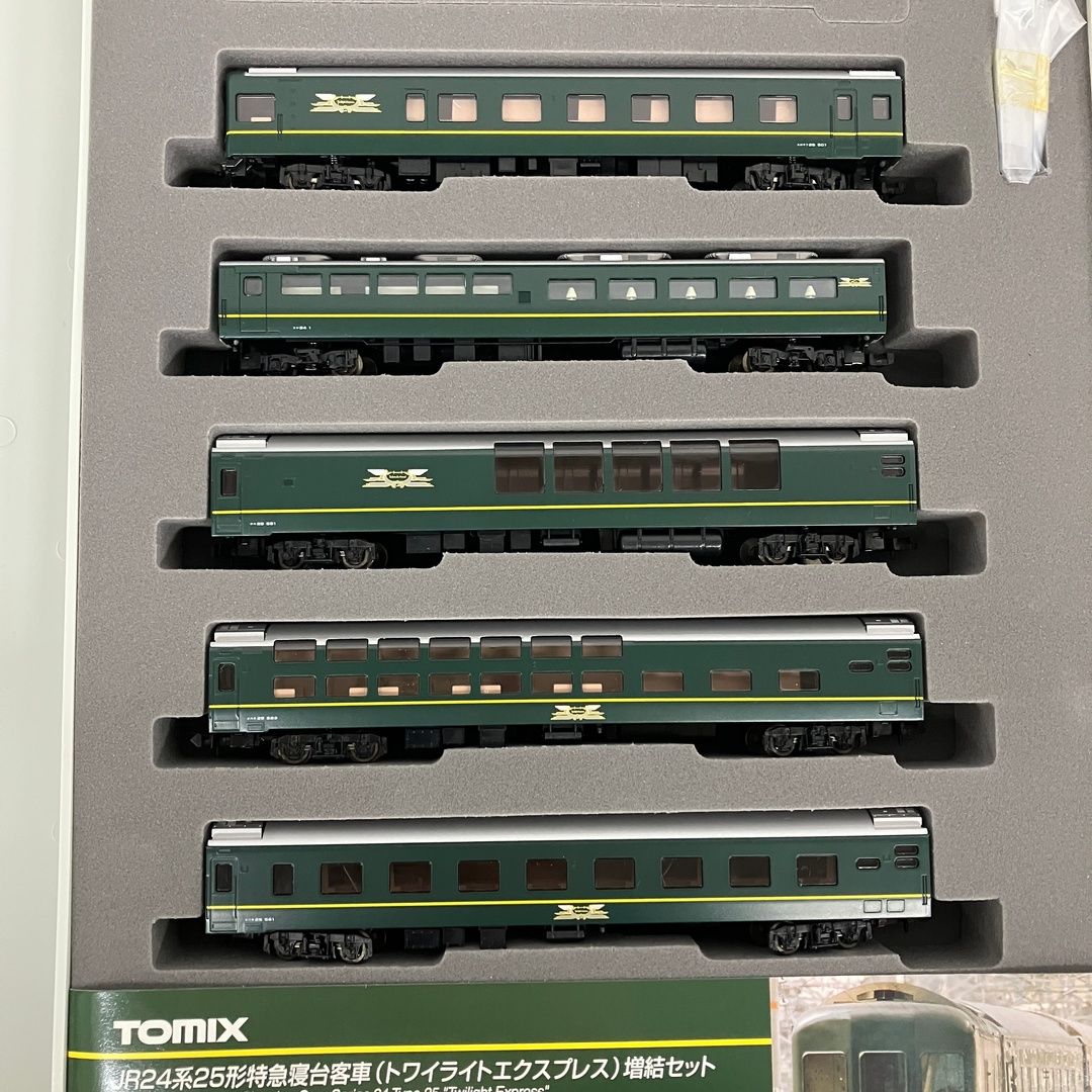 TOMIX 92241 JR 24系25形特急新台客車 (トワイライトエクスプレス)増結