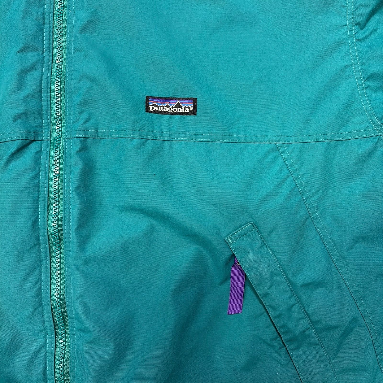 90s PATAGONIA パタゴニア シェルドシンチラ ジャケット エメラルド