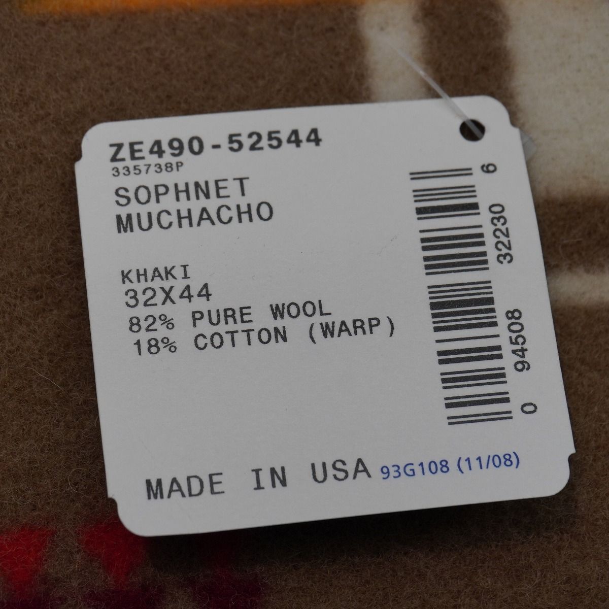 新品 希少 PENDLETON ペンドルトン × SOPHNET ソフネット バージン